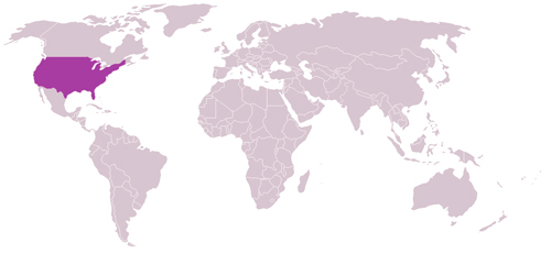 USA map